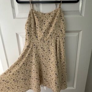 Floral Spaghetti Strap Dress